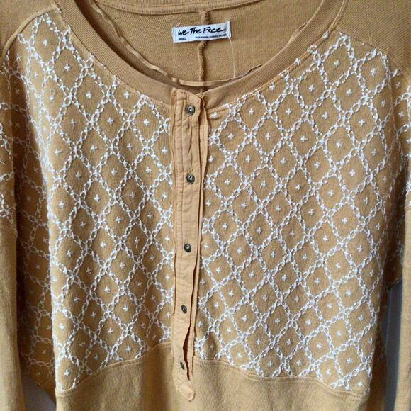 Free People Free Spirit Henley Sz S - Picture 5 of 8